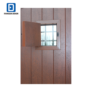 Fangda Multiple Choice <strong>Rustic</strong> Fiberglass Front <strong>Door</strong> with Speakeasy - Product Image 6