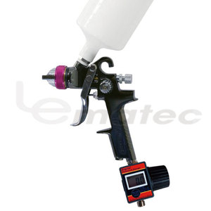 Manomètre numérique LEMATEC 1/4 pouce, régulateur d'air PSI Bar Kpa, écran LCD pour pistolet de pulvérisation, outils pneumatiques, matériau en zinc - Product Image 5