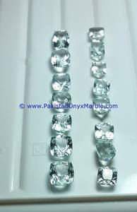 PIEDRAS SUeltas SIN TRATAR para JOYERÍA, PIEDRAS TALLADAS DE AGUA MARINA - Product Image 4