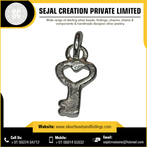 Pendentifs élégants à breloques de football en argent sterling Bracelets et breloques en argent sterling en gros - Product Image 5