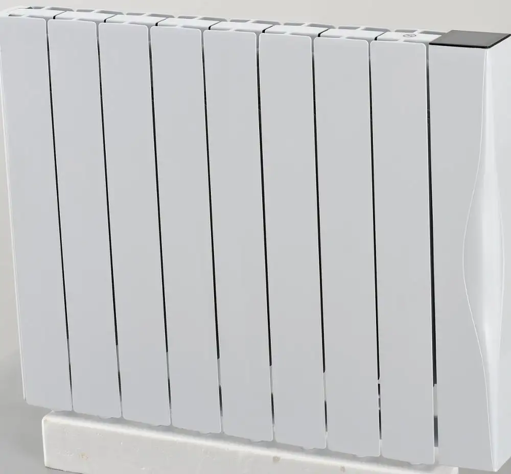 Radiateur électrique NF 1500W CE en option, radiateur mural avec affichage numérique 24/7 programmable quotidiennement et hebdomadaire