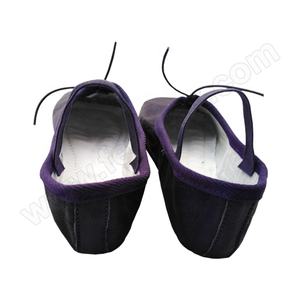 Chaussures de danse classique FEZMAX en cuir avec doublure en coton, semelle pleine, pour enfants et adultes - Product Image 5