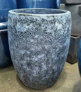 [Ecova-loja] vietnã pottery-glazed atlântico flor e vasos de jardim