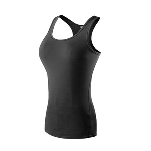 Women Workout Tank Tops Sleeveless T-shirt Sport Gym <b>Clothes</b> Fitness Yoga Vests Yoga Tan Tops Exercise Fitness Tank Top Running - Product Image 2