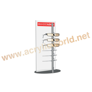 Soporte de exhibición de gafas de sol de acrílico transparente elegante personalizado - Product Image 5