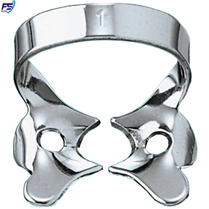 Abrazadera de goma premolar, diseño premolar, acero inoxidable, 1 unidad - Product Image 1