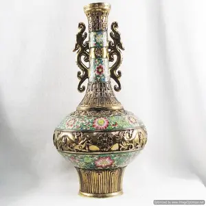 Jarrón de Flores de Latón Fundido, Nuevo Diseño, Elegante, Lujoso, Único, al por Mayor, Jarrón de Flores de la Mejor Calidad - Product Image 1