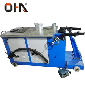 OHA 2021 NEW China Electric Shrimp elbow machine,Spiral Duct Elbow Forming Machine,Gorelocker for making duct