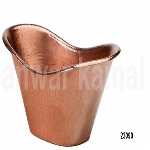 100% Pure Copper Solid Wine Bucket Hammered Antique Finish Metal <b>Material</b> - Product Image 1
