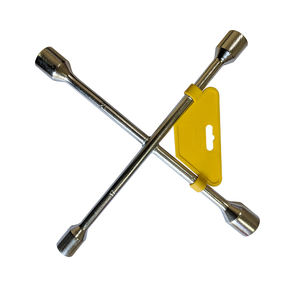 Clé à molette croisée à quatre voies de haute qualité clé dynamométrique fabriquée en Inde 10% remise d'usine sur commande en gros - Product Image 1