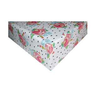 Dernier modèle de drap de lit de bébé en bambou imperméable OEM avec impression personnalisée de drap-housse de fabricants indiens - Product Image 1