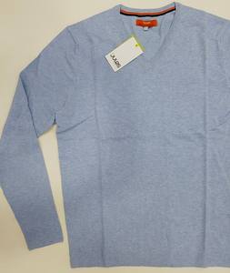 Premium Cotton Knitted Men's <b>Jumper</b> Pullover V Neck Branded Labels Anti-Shrink Quick Dry Autumn Ripped <b>Long</b> Lasting Bangladeshi - Product Image 4