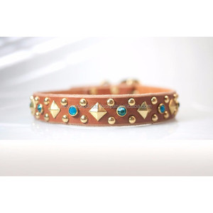 Leather <b>Dog</b> <b>Collar</b> Luxury Leather <b>Dog</b> <b>Collar</b> With Quick Release Metal Buckle Pet Suppliers Wholesale Manufacturing Pets Supply - Product Image 3