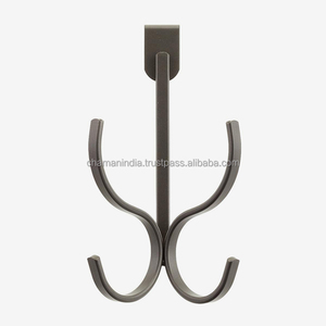 Wrought Iron <b>Over</b> <b>Door</b> Coat <b>Hooks</b> - Product Image 1