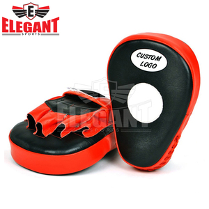 Mitaines de focus en cuir personnalisées pour l'entraînement de boxe avec cible de coup de poing pour le karaté Muay Thai autres arts martiaux - Product Image 6