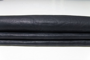 เครื่องหนังแกะหนังแกะแบบนิ่ม, เครื่องหนังนิ่มหนังสีดำสีน้ำเงิน - Product Image 3