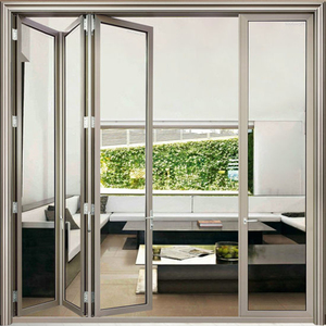Porte de fer modèles <span class=keywords><strong>extérieur</strong></span> porte pliante <span class=keywords><strong>accordéon</strong></span> en verre prix - Product Image 6