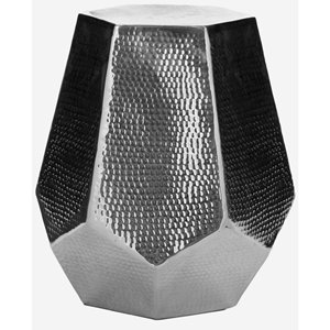 Metal Hammered Side <b>Table</b> - Product Image 1
