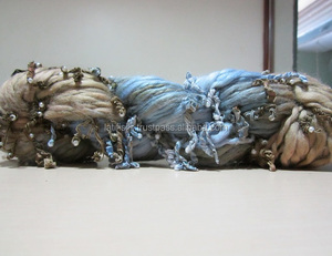 Ommul Fil acrylique super doux pour tricoter à la main Crochet Art & Craft Belles perles de fil fantaisie pour le tissage - Product Image 3