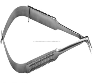 <strong>T</strong>.<strong>C</strong> Castroviejo Needle Holder and TC Micro <strong>Scissors</strong> - Curved Angel - Product Image 4