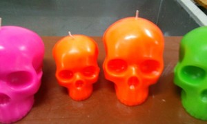 Halloween <strong>Skull</strong> <strong>Candle</strong> for Holiday Decorations Carved Novelty <strong>Candle</strong> for Wholesale Sales - Product Image 4