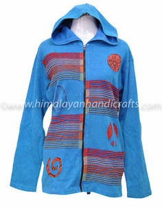 Sweat à capuche pour femme, style bohème, rasoir coupe ENZYME, LOGO espace, lavage des veste, CSWJ 239 - Product Image 3