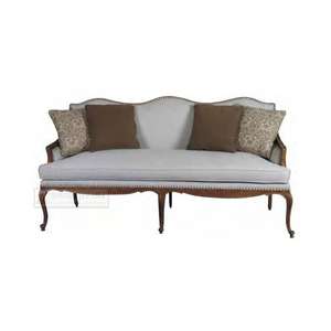 เฟอร์นิเจอร์ห้องนั่งเล่น - โซฟาไม้สไตล์วินเทจคลาสสิกแบบฝรั่งเศส - Product Image 1