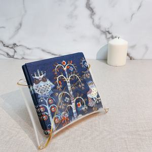 [Holar] Porte-serviettes en acrylique fabriqué à Taïwan avec un design à bord doré - Product Image 2