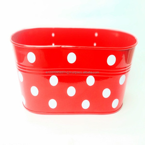 SEMBRADORA DE METAL DE BARANDILLA OVALADA (JUEGO DE 5) - Product Image 2