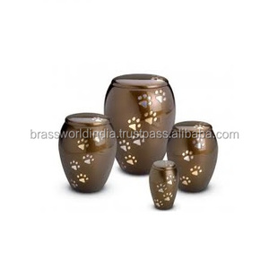 Brassworld India American Style Metal <b>Dog</b> Pet <b>Urn</b> Premium Cremation <b>Urn</b> - Product Image 4
