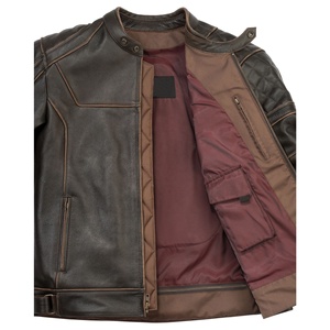 Doux de Qualité supérieure Hommes Vestes En Cuir De Mode - Product Image 1