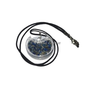 Lapis Lazuli Acrylic <b>Orgonite</b> Pendant - Product Image 1