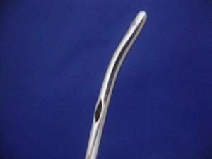 Cathéters en métal 15cm Trou à deux côtés Instruments de qualité supérieure Meilleurs fournisseurs Mahersi - Product Image 4