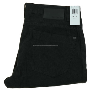Jeans droits noirs pour hommes ensembles de denim formels orientés vers l'exportation respirant écologique fabriqué au Bangladesh - Product Image 3