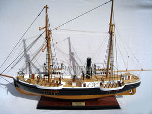 POLARRIS modelo histórico de madera barco rango de edad 5 a 7 años alto modelo de madera - Product Image 2