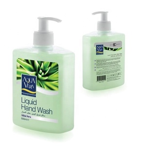 Jabón de Manos AquaVera 500 ml, Jabón Líquido Antiséptico, Ingredientes Químicos SLS, ISO 9001:2008 GMP (ISO-22716:2007), para Adultos - Product Image 1