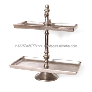 Soporte de aluminio para pastel de 2 niveles - Product Image 1