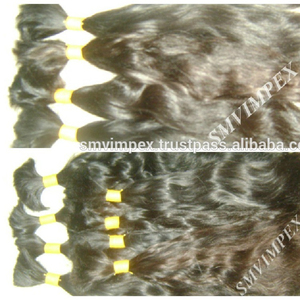 Pelo humano indio de alta calidad, pelo natural a granel sin procesar - Product Image 4