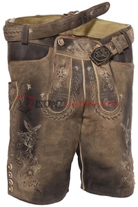 Traje de Cuero Estilo Tradicional Alemán para el Festival de la Cerveza Oktoberfest, Disfraz de Cosplay para el Festival de la Cerveza Bávara Alemana - Product Image 5