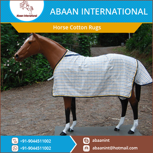 Couverture de cheval en coton australien de qualité supérieure, logo personnalisé, couverture combinée en coton australien - Product Image 6
