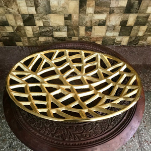 Plato chapado en oro para vajilla, decoración del hogar - Product Image 2