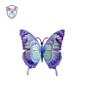 Parche de mariposa 3D de sublimación de organza bordada - Product Image 5