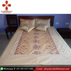 Traditional Indian Luxury <b>Queen</b> Size Bed cover - Product Image 1