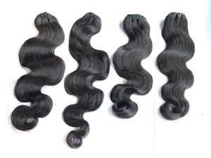 Venta al por mayor 100% rizado Remy vietnamita cabello humano virgen 10-32 pulgadas máquina doble trama todos los colores extensiones tejidas - Product Image 4