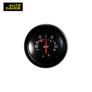 Ampèremètre noir 52 mm 100 % étanche, modèle AMYAMB-12V, avec garantie d'un an pour yacht, sans logo - Product Image 2