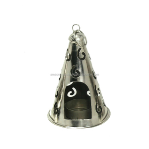 Tree Design Iron Metal Christmas <b>Tealight</b> Candle <b>Holder</b> for Party and Table Decorations - Product Image 1