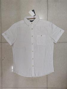 Chemises Batik à Manches Courtes pour Hommes de Qualité Supérieure, Marque de Renom, Respirantes, Boutons Cachés, Écologiques, Décontractées, Formelles, Coupe Classique - Product Image 2