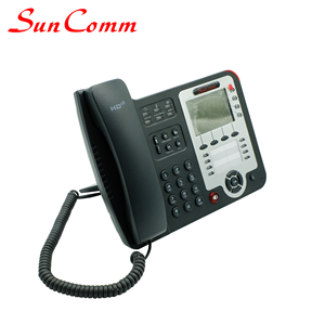 SC-6012P PSTN IP <b>Phone</b> with 4 SIP Lines Busy Lamp Field Expansion Box up to 6 Units Grayscale LCD Screen 192 Programming Buttons - Product Image 4