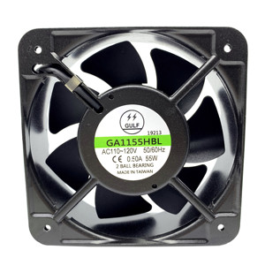 Ventilateur de refroidissement axial AC 150x150x51mm 110V 2 billes - Product Image 1