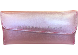 Kit de pince à cils en acier inoxydable durable pince à épiler Volume droit et incurvé avec étui en cuir magnétique - Product Image 4